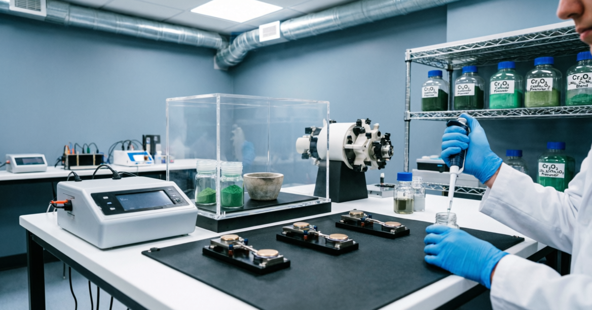 Cr2O3 Industrial Pigment - lithium-battery-cathode